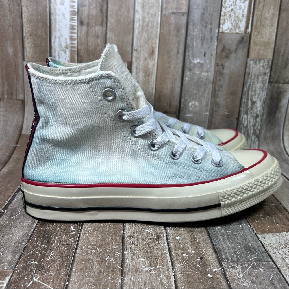 Shoe Palace X Converse Shoes Women 7 Blue All Star Chuck Taylor High Top Sneaker